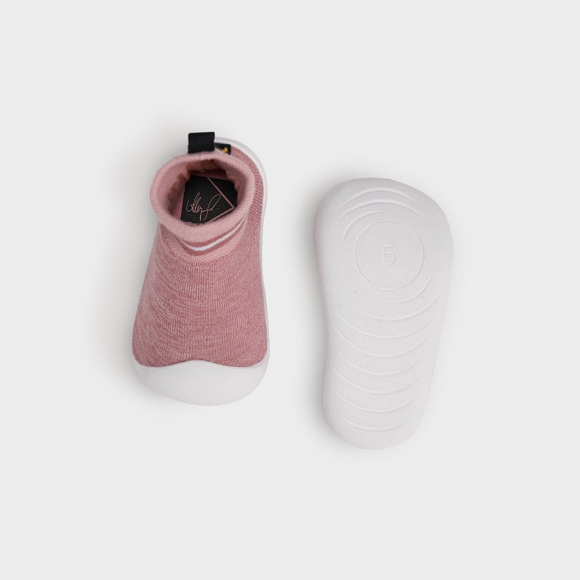 The Denver Slipper Shoe - Dusty Rose